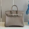 Túi Hermes Birkin Mix Phw Togo Màu Xám Rep 11 Cao Cấp 25cm (2)