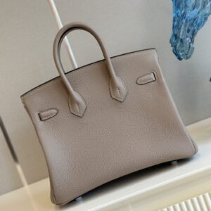 Túi Hermes Birkin Mix Phw Togo Màu Xám Rep 11 Cao Cấp 25cm (2)