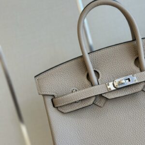 Túi Hermes Birkin Mix Phw Togo Màu Xám Rep 11 Cao Cấp 25cm (2)