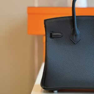 Túi Hermes Birkin Mix Phw Togo Nữ Màu Đen Rep 11 Cao Cấp 25cm (2)
