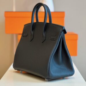 Túi Hermes Birkin Mix Phw Togo Nữ Màu Đen Rep 11 Cao Cấp 25cm (2)