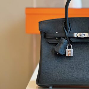 Túi Hermes Birkin Mix Phw Togo Nữ Màu Đen Rep 11 Cao Cấp 25cm (2)