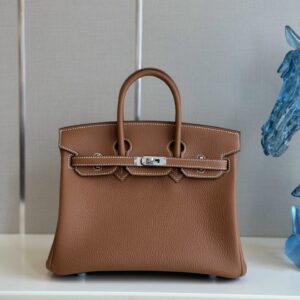 Túi Hermes Birkin Mix Phw Togo Nữ Quai Da Rep 11 Cao Cấp 25cm (2)