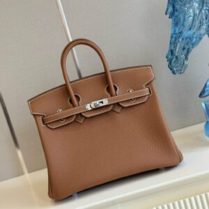 Túi Hermes Birkin Mix Phw Togo Nữ Quai Da Rep 11 Cao Cấp 25cm (2)