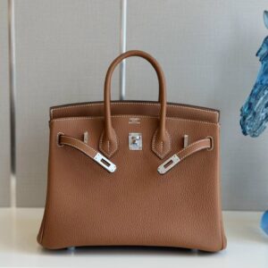 Túi Hermes Birkin Mix Phw Togo Nữ Quai Da Rep 11 Cao Cấp 25cm (2)