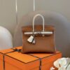 Túi Hermes Birkin Mix Phw Togo Replica 11 Màu Nâu 25cm (2)