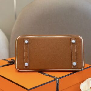 Túi Hermes Birkin Mix Phw Togo Replica 11 Màu Nâu 25cm (2)