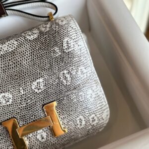 Túi Hermes Constance Omber Lizard Nữ Da Thằn Lằn Replica 11 Cao Cấp 19cm (11)