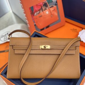 Túi Hermes Elan Da Cherver Màu Nâu Siêu Cấp 27 (2)