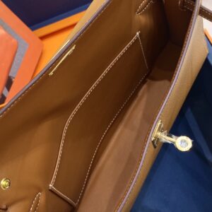 Túi Hermes Elan Da Cherver Màu Nâu Siêu Cấp 27 (2)