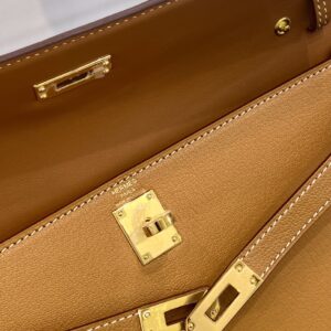 Túi Hermes Elan Da Cherver Màu Nâu Siêu Cấp 27 (2)