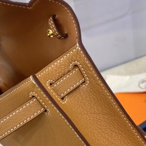 Túi Hermes Elan Da Cherver Màu Nâu Siêu Cấp 27 (2)