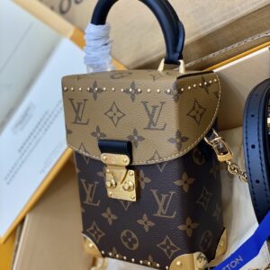 Túi Louis Vuitton LV Dạng Hộp Camera Box Siêu Cấp 12,5x17,5cm (1)