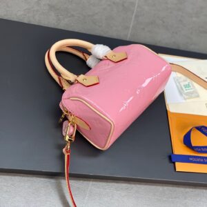 Túi Louis Vuitton LV Nano Speedy Pink Replica 11 Cao Cấp 16x10x7 (2)