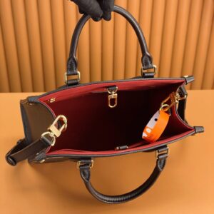 Túi Louis Vuitton LV On The Go Họa Tiết Dập Chìm Replica 11 Cao Cấp 25cm (2)