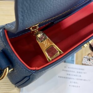 Túi Louis Vuitton LV Pont 9 Siêu Cấp Màu Xanh 24mm (2)