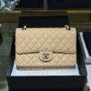 Túi Xách Cao Cấp Chanel Classic Khóa Bạc 25cm (2)