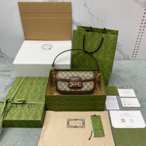 Túi Xách Cao Cấp Gucci Horsebit Hoạ Tiết Logo Hãng 23 (1)