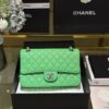 Túi Xách Chanel Classic Flap Bag Medium Cao Cấp Màu Xanh 25cm (2)