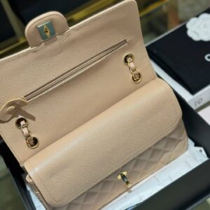 Túi Xách Chanel Classic Flap Bag Medium Siêu Cấp Khóa Vàng 25cm (2)