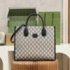Túi Xách Gucci Small Tote Bag Canvas Siêu Cấp 35cm (2)