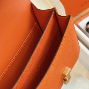 Túi Xách Hermes Constance Nữ Màu Cam Replica 11 19cm (2)