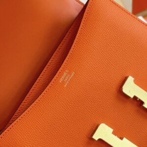 Túi Xách Hermes Constance Nữ Màu Cam Replica 11 19cm (2)