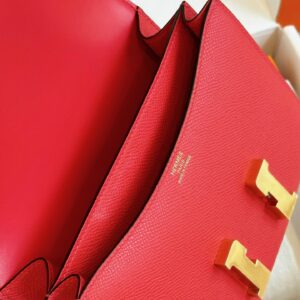 Túi Xách Hermes Constance Nữ Màu Đỏ Rep 11 Cao Cấp 19cm (1)