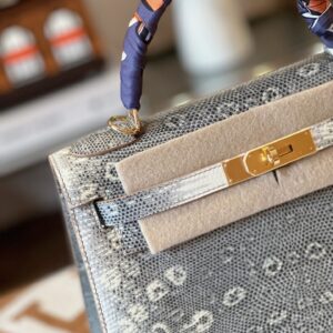 Túi Xách Hermes Kelly Lizard Nữ Da Thằn Lằn Cao Cấp 28cm (2)