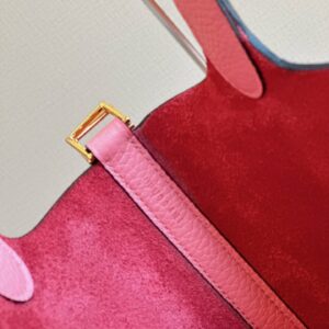Túi Xách Hermes Picotin 18 Togo Replica 11 Nữ Màu Hồng 18cm (2)