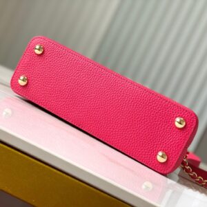 Túi Xách Louis Vuitton LV Capucines BB Replica 11 Cao Cấp Màu Đỏ 27x18x9cm (2)