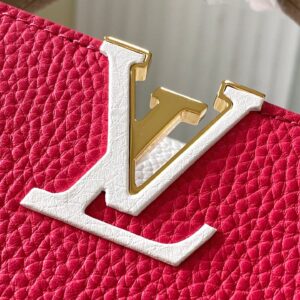 Túi Xách Louis Vuitton LV Capucines BB Replica 11 Cao Cấp Màu Đỏ 27x18x9cm (2)