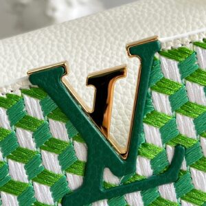 Túi Xách Louis Vuitton LV Capucines PM Họa Tiết Đan Replica 11 27cm (2)