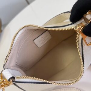 Túi Xách Louis Vuitton LV Marellini Màu Trắng Replica 11 19×13,5×6,5cm (2)