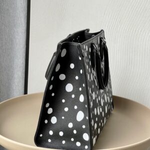 Túi Xách Louis Vuitton LV On The Go Họa Tiết Chấm Bi Rep 11 35x27x14cm (2)