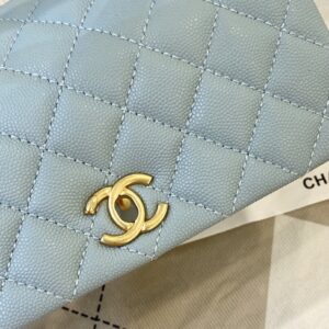 Túi Xách Nữ Chanel Coco Handle Small Màu Xanh Siêu Cấp 23cm (2)