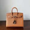 Túi Xách Nữ Hermes Birkin Epsom Replica 11 Màu Nâu 25cm (2)