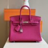 Túi Xách Nữ Hermes Birkin Mix Phw Togo Replica 11 Cao Cấp 25cm (2)