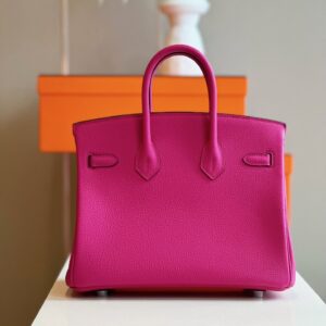 Túi Xách Nữ Hermes Birkin Mix Phw Togo Replica 11 Cao Cấp 25cm (2)