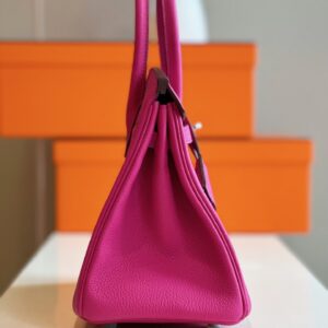 Túi Xách Nữ Hermes Birkin Mix Phw Togo Replica 11 Cao Cấp 25cm (2)