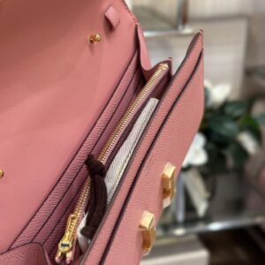 Túi Xách Nữ Hermes Constance Wallet Rep 11 Cao Cấp Màu Hồng 20 (2)