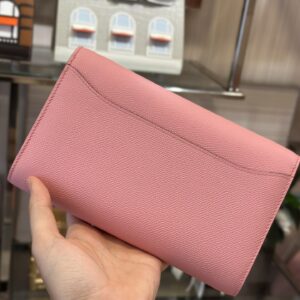 Túi Xách Nữ Hermes Constance Wallet Rep 11 Cao Cấp Màu Hồng 20 (2)