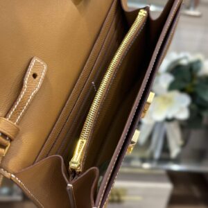 Túi Xách Nữ Hermes Constance Wallet Replica 11 Cao Cấp Màu Nâu 20 (2)