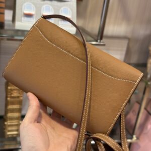 Túi Xách Nữ Hermes Constance Wallet Replica 11 Cao Cấp Màu Nâu 20 (2)