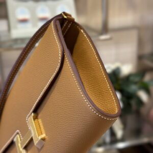 Túi Xách Nữ Hermes Constance Wallet Replica 11 Cao Cấp Màu Nâu 20 (2)