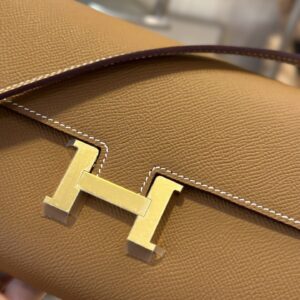 Túi Xách Nữ Hermes Constance Wallet Replica 11 Cao Cấp Màu Nâu 20 (2)