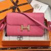 Túi Xách Nữ Hermes Woc Màu Hồng Siêu Cấp 20cm (2)
