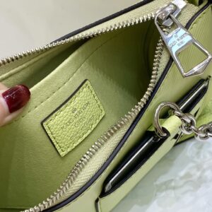 Túi Xách Nữ Louis Vuitton LV Marellini Siêu Cấp Màu Xanh 19x13,5x6,5cm (2)