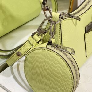 Túi Xách Nữ Louis Vuitton LV Marellini Siêu Cấp Màu Xanh 19x13,5x6,5cm (2)