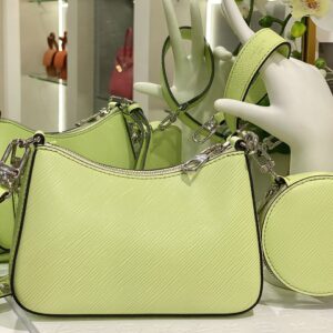 Túi Xách Nữ Louis Vuitton LV Marellini Siêu Cấp Màu Xanh 19x13,5x6,5cm (2)